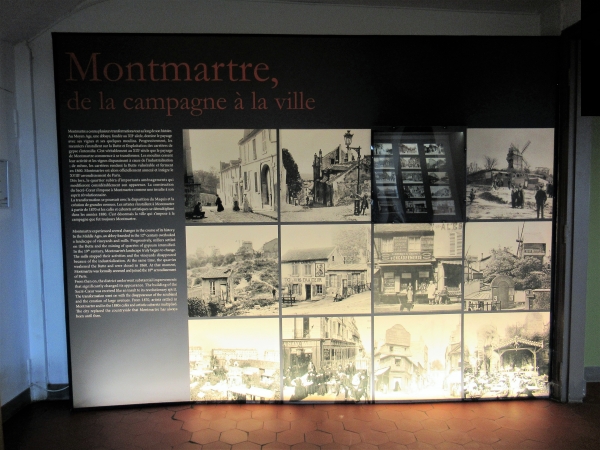 19세기 당시의 몽마르트, 파리 몽마르트르미술관