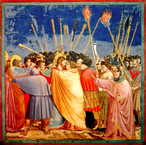 Giotto di Bondone, ‘유다의 입맞춤’(Kiss of Judas  출처 : wikimedia
