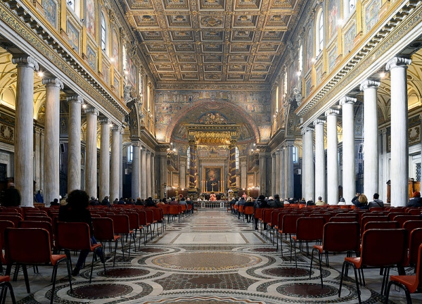 산타 마리아 마조레(Basilica di Santa Maria Maggiore), c.432, 내부, 로마