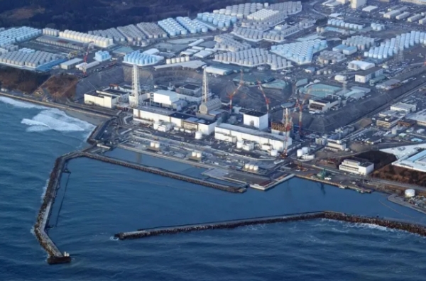 후쿠시마 다이치 원자력발전소 전경. AP연합뉴스.<br>