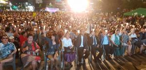 캄보디아 민주화를 위한 촛불집회 28일 광주에서