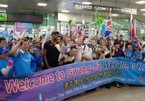 광주 교계, 세계수영대회 자원봉사 참여 “빛났다”