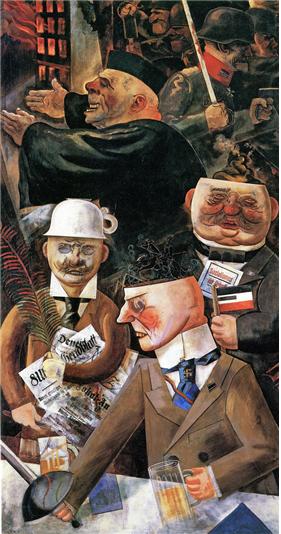 게오르그 그로즈(George Grosz)의 신즉물주의 작품과 ‘프로테스탄트’ 미술 2